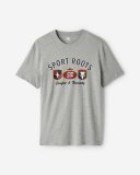 Roots Mens Sport Roots Heritage T-Shirt - GREY MIX Roots Mens Sport Roots Heritage T-Shirt - GREY MIX