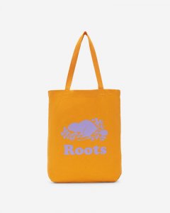 Roots Cooper Tote - DEEP APRICOT