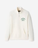 Roots 1973 Athletics Half Zip Stein - EGRET