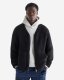 Roots Creekside Shearling Cardigan - BLACK