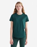 Roots Renew Knit Short Sleeve Top - VARSITY GREEN MIX