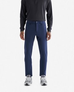 Roots Park Tech 5 Pocket Pant 30 Inch Inseam - NAVY BLAZER
