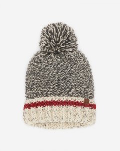 Roots Chunky Cabin Toque - GREY OAT MIX