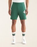 Roots Beaver Canoe Sweatshort 8 Inch - FOREST GREEN