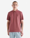 Roots Active Pique Polo - RAISIN RED