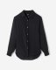 Roots Isla Cotton Gauze Shirt - BLACK