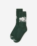 Roots Adult Cooper Beaver Sock - VARSITY GREEN