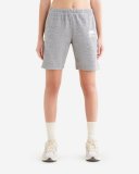 Roots Organic Original Longer Sweatshort 8 Inch - SALT & PEPPER