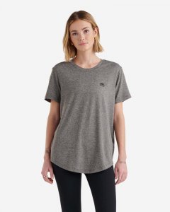 Roots Renew Short Sleeve Top - SALT & PEPPER