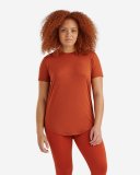 Roots Renew Short Sleeve Top - PAPRIKA ORANGE MIX