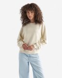 Roots Organic Cooper Relaxed Crew - ALMOND MILK