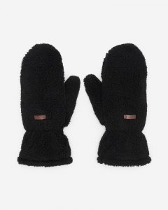 Roots Womens Kombi Camila Sherpa Mitt - BLACK