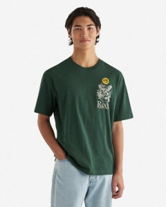 Roots Mens Winter Wilds T-Shirt - VARSITY GREEN MIX