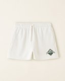 Roots Beaver Canoe Sweat Short 3 Inch - EGRET
