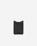 Roots Two Sided Card Holder Veg - BLACK