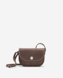 Roots Small Riverside Bag Tribe - CHOCOLATE
