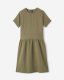 Roots Isla Gauze Drop Waist Dress - DEEP LICHEN GREEN