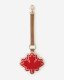 Roots Maple Leaf Chenille Charm Tribe - NATURAL