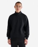 Roots Recover Half Zip Stein - BLACK