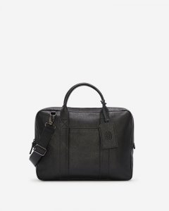 Roots Wellington Laptop Bag Cervino - BLACK