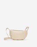 Roots Crescent Bag Cloud - BONE WHITE