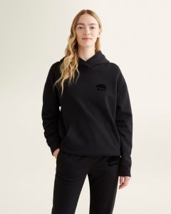 Roots Organic Cooper BF Kanga Hoodie - BLACK