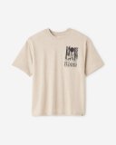 Roots Mens Winter Wilds T-Shirt - FLAXSEED MIX