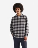 Roots Manning Flannel Shirt - BLACK