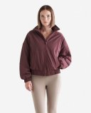Roots Anywhere Track Jacket - DEEP MAROON