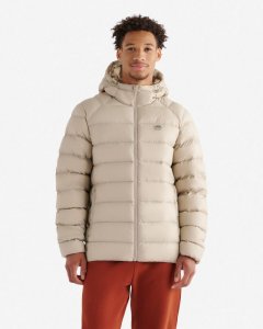 Roots Lawren Packable Hooded Down Jacket - FOSSIL GREY