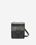 Roots Oxford Money Bag Top Calf - BLACK