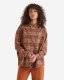 Roots Manning Oversized Flannel Shirt - SEPIA TAUPE