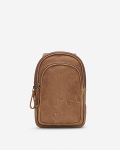 Roots Maple Leaf Trinity Sling Tribe - NATURAL