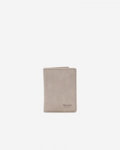 Roots Card Case With ID Tribe - STERLING GREY