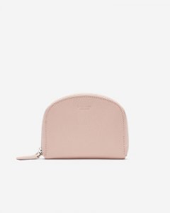 Roots Half Moon Wallet Cervino - POWDER PINK