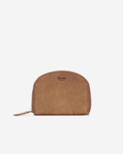 Roots Half Moon Wallet Tribe - NATURAL