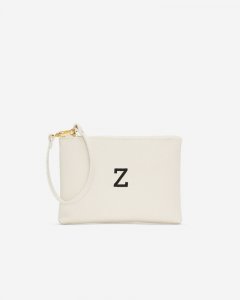 Roots Monogram Wristlet Ivory - Z