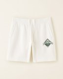 Roots Beaver Canoe Sweatshort 8 Inch - EGRET