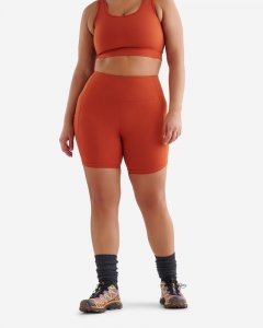 Roots Restore Pocket Bike Short 7 Inch - PAPRIKA ORANGE