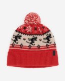 Roots Sayward Fair Isle Wool Toque - CARDINAL RED