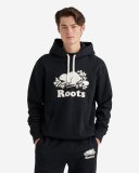 Roots Organic Original Kanga Hoodie - BLACK