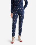 Roots Womens Holiday Pajama Pant - NAVY BLAZER