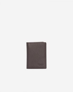 Roots Card Case With ID Prince - CHOCOLATE