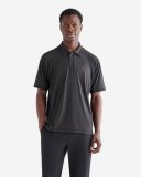 Roots Renew Short Sleeve Polo - BLACK