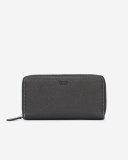 Roots Zip Around Clutch Prince - BLACK