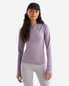 Roots Renew Hooded Long Sleeve Top - LAVENDER MIST