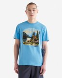Roots Mens True Nature T-Shirt - HERITAGE BLUE