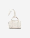 Roots Upcycle Banff Bag Charm Cervino - IVORY