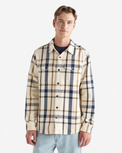 Roots Cypress Twill Shirt - SNOWDRIFT WHITE