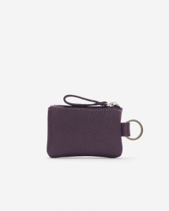 Roots Top Zip Pouch Cloud - DEEP PURPLE